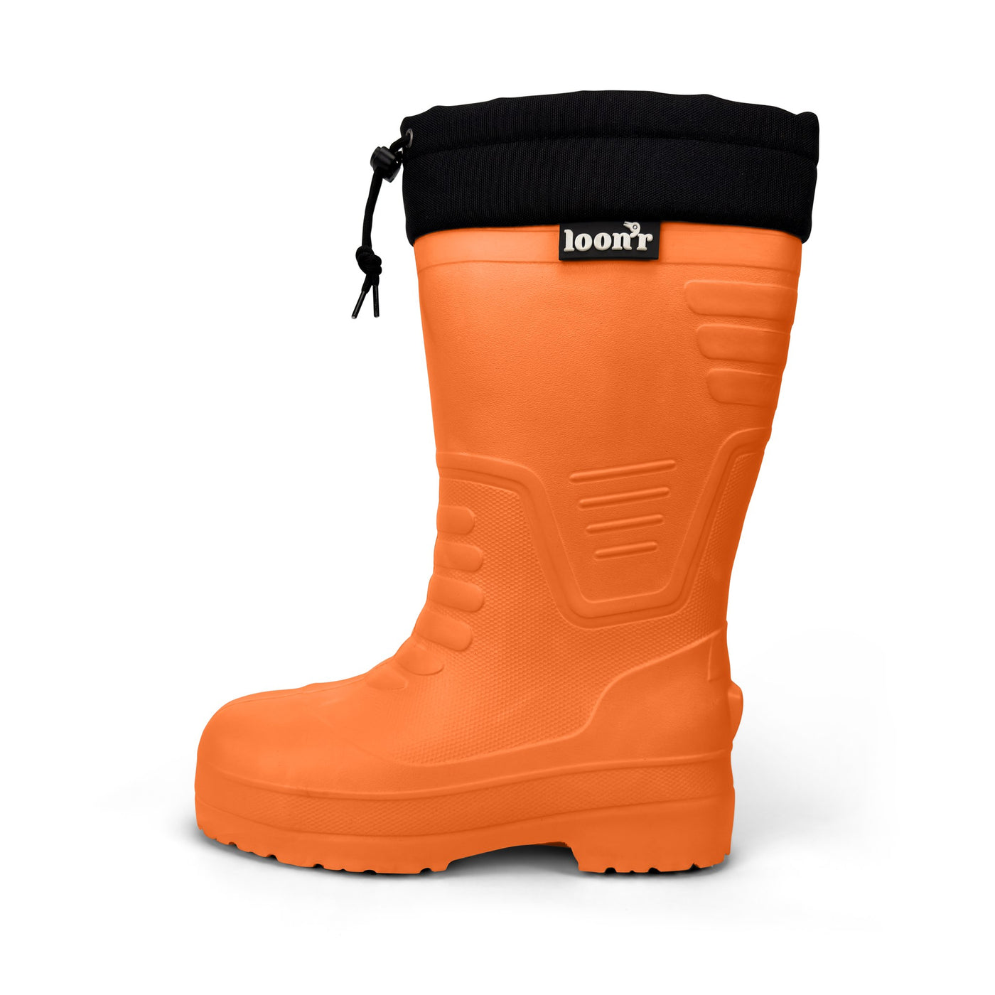 Loon'r Hi Flyer in Palisade Peach, side profile on white