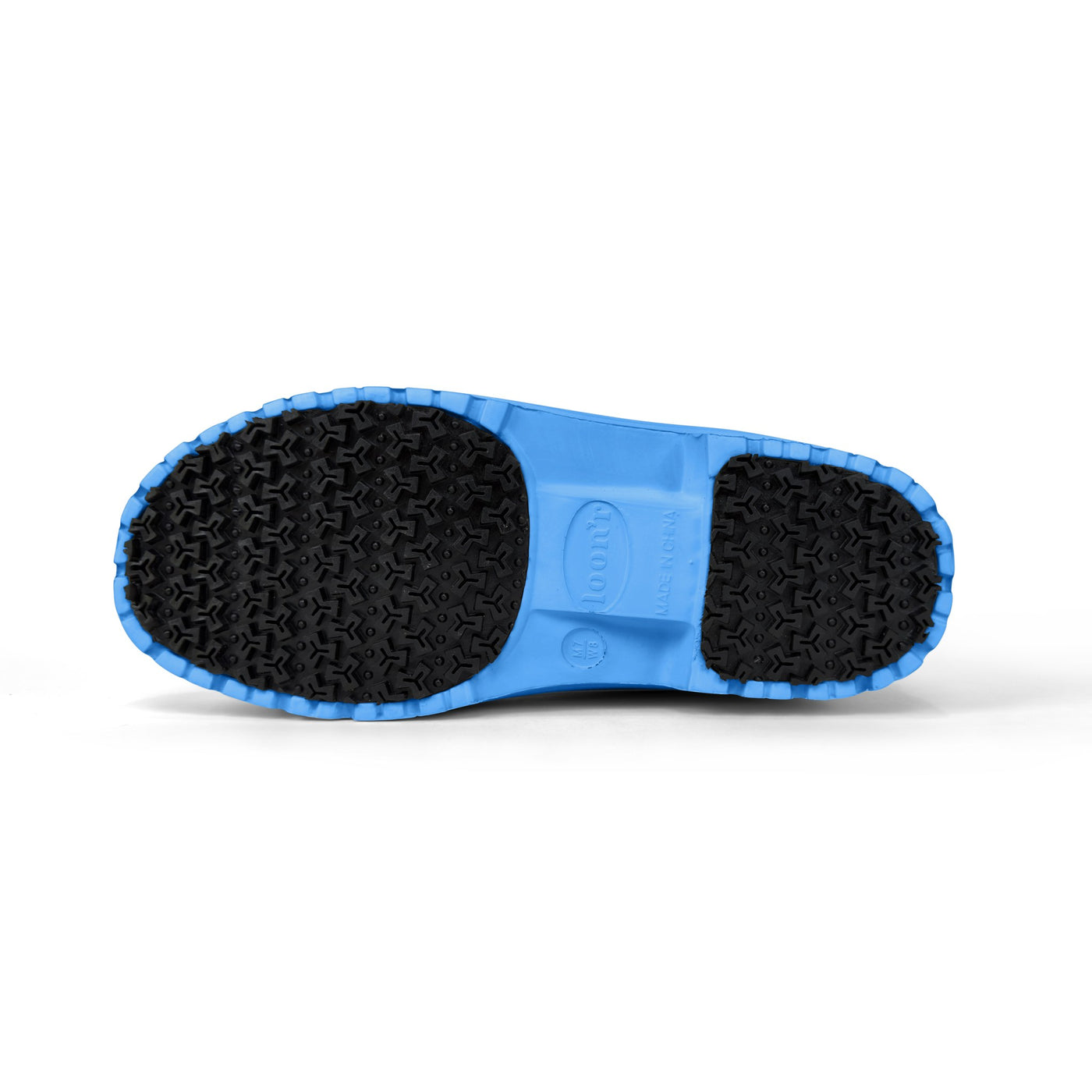 Loon'r Hi Flyer in A Glacier's Bummock, sole and tread on white